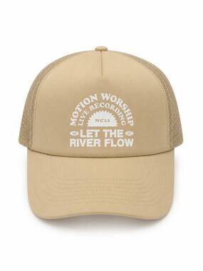 Motion Worship Let The River Flow Trucker Hat
